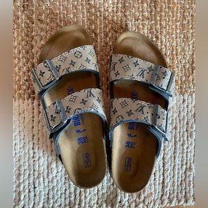 Louie Vuitton Birkenstocks